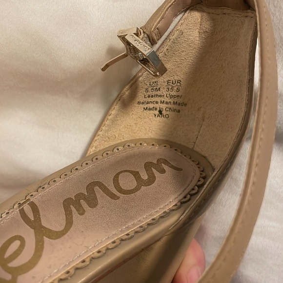 Sam Edelman size is 5.5 nude heels - Picture 4 of 4